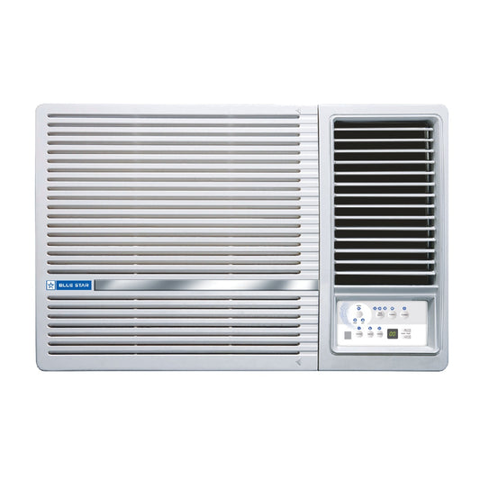 Bluestar 1.5 Ton (3 Star) Window AC with High Cooling Performance, Humidity Control, Auto Restart with Memory (WFD318L)